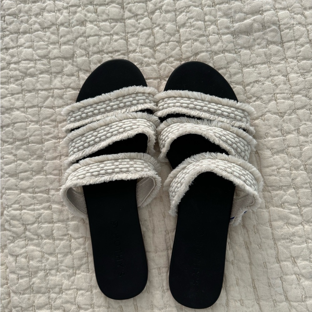 Rothy’s Sandles NWOT worn around the house to try on 9